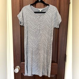 Lucky Brand Light Blue Shirt Dress in Small